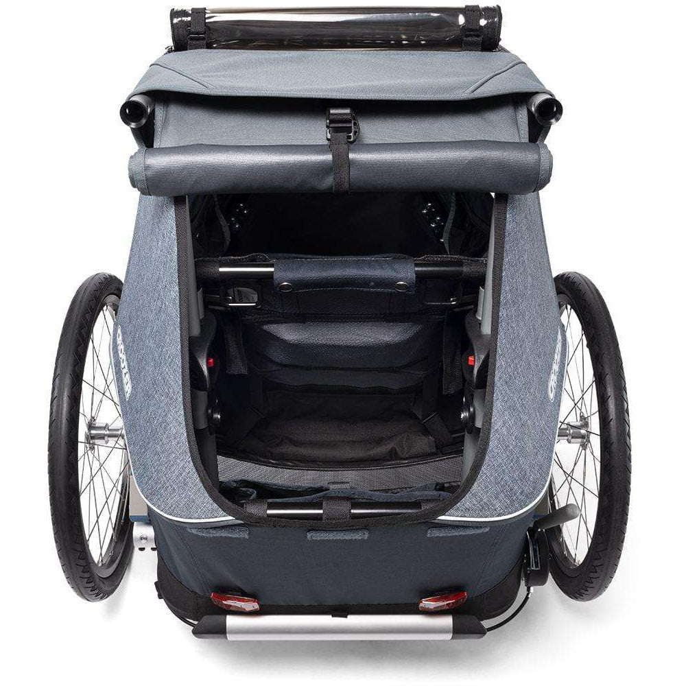 121001120_Croozer_Kid_Vaaya_1_Kofferraum_Graphite_blue_2020_we 121001120_Croozer_Kid_Vaaya_1_Kofferraum_Graphite_blue_2020_we
